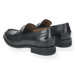 Mocassini in vera pelle con fibbia