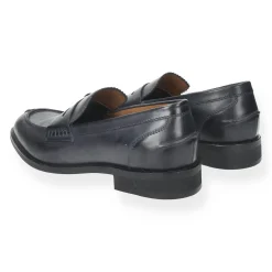 Mocassini in vera pelle con fibbia