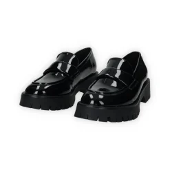 Mocassini in vernice