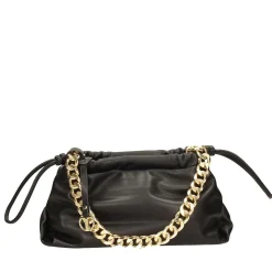 Pochette con catenina dorata