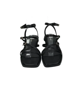 Sandali bassi con listini incrociati