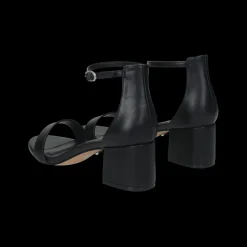 Sandali con cinturino alla caviglia.Tacco alto 5 cm