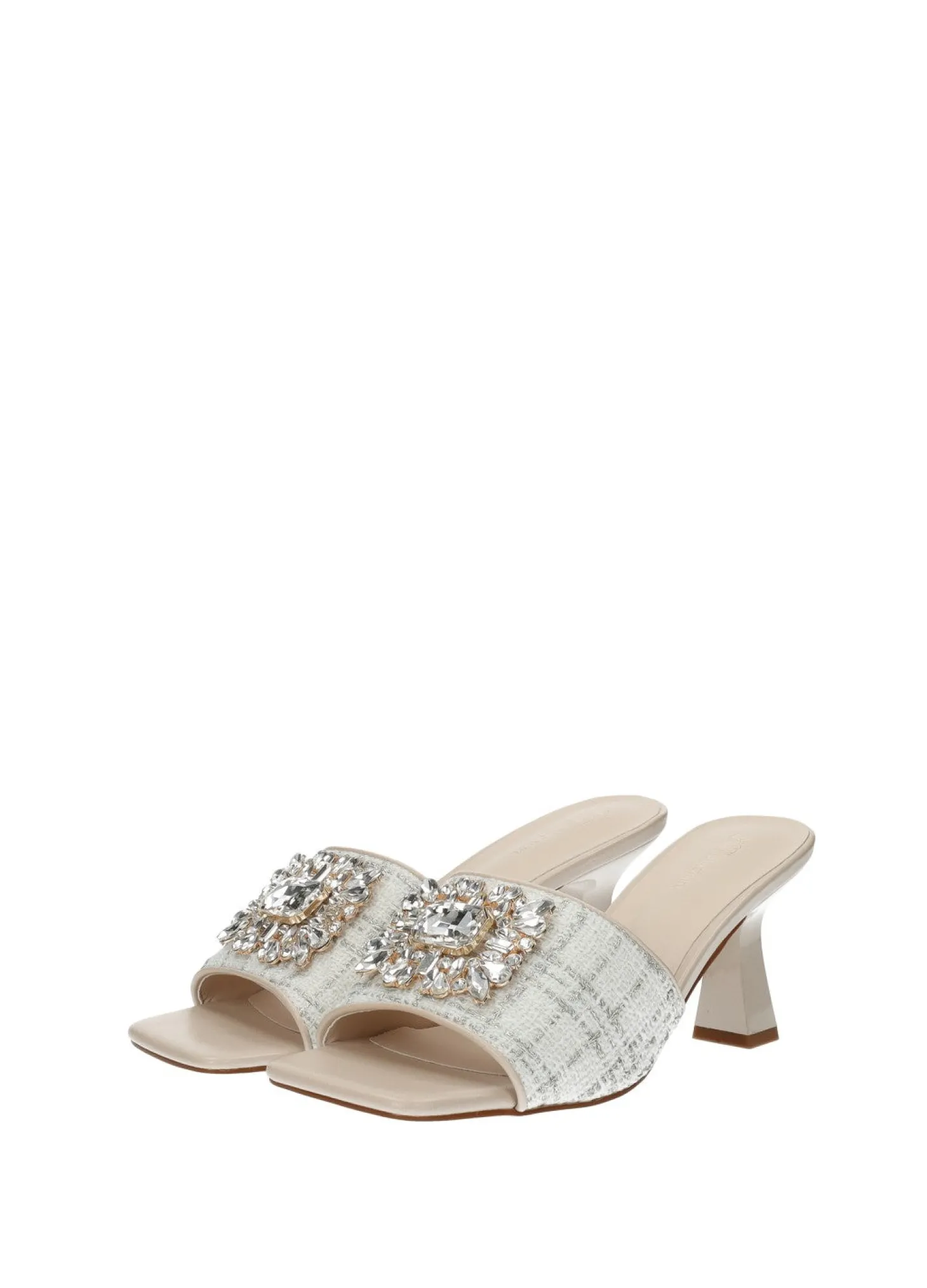 Sandali con dettaglio gioiello