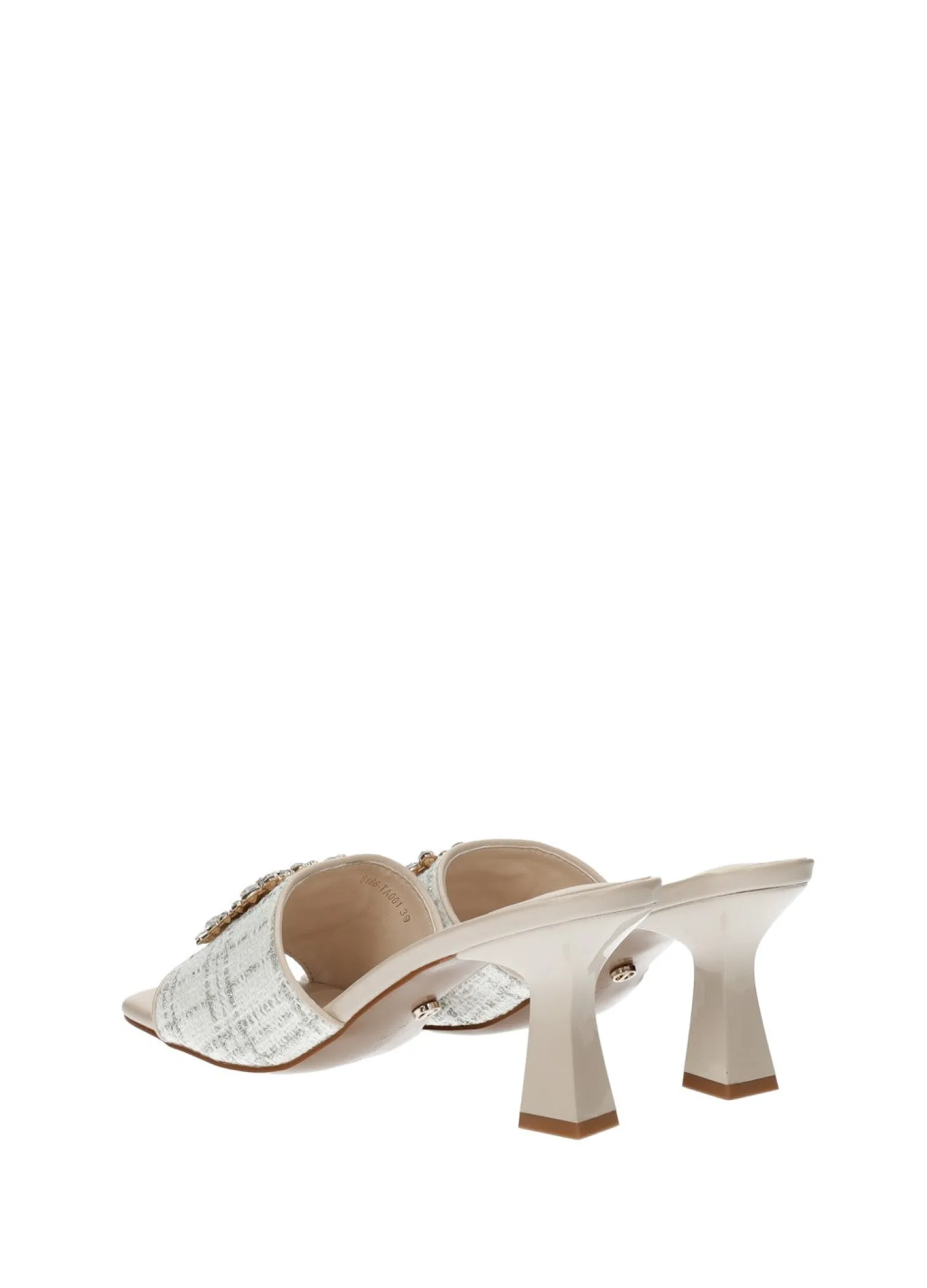 Sandali con dettaglio gioiello