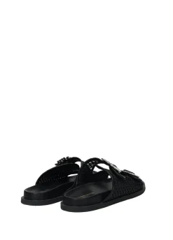 Sandali con doppia fibbia