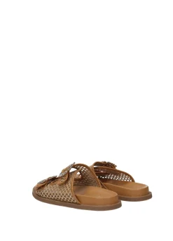 Sandali con doppia fibbia