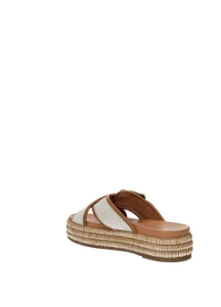 Sandali con fasce incrociate