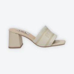 Sandali con fascia elasticizzata