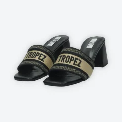 Sandali con fascia elasticizzata