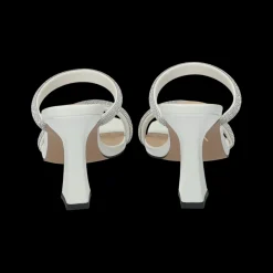 Sandali con listini in strass. Tacco alto 9cm