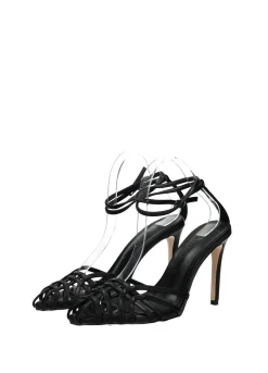 Sandali con listini incrociati