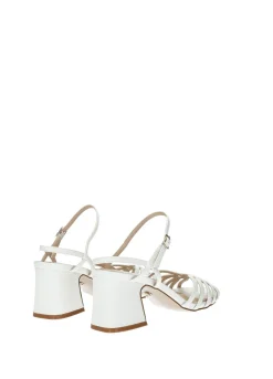 Sandali con listini incrociati