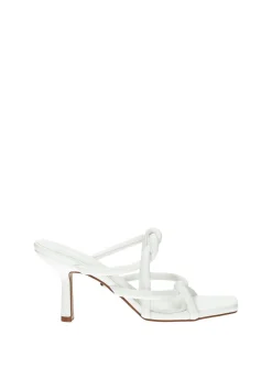 Sandali con listini intrecciati