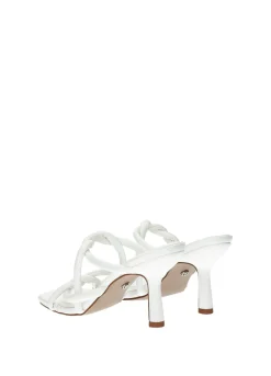 Sandali con listini intrecciati