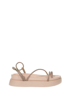 Sandali con listini strass