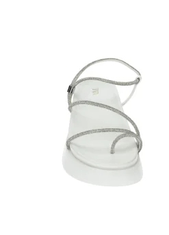 Sandali con listini strass