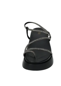 Sandali con listini strass