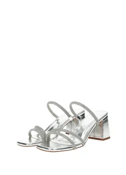 Sandali con listini strass