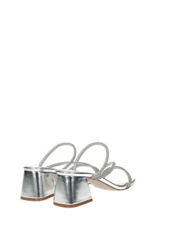 Sandali con listini strass