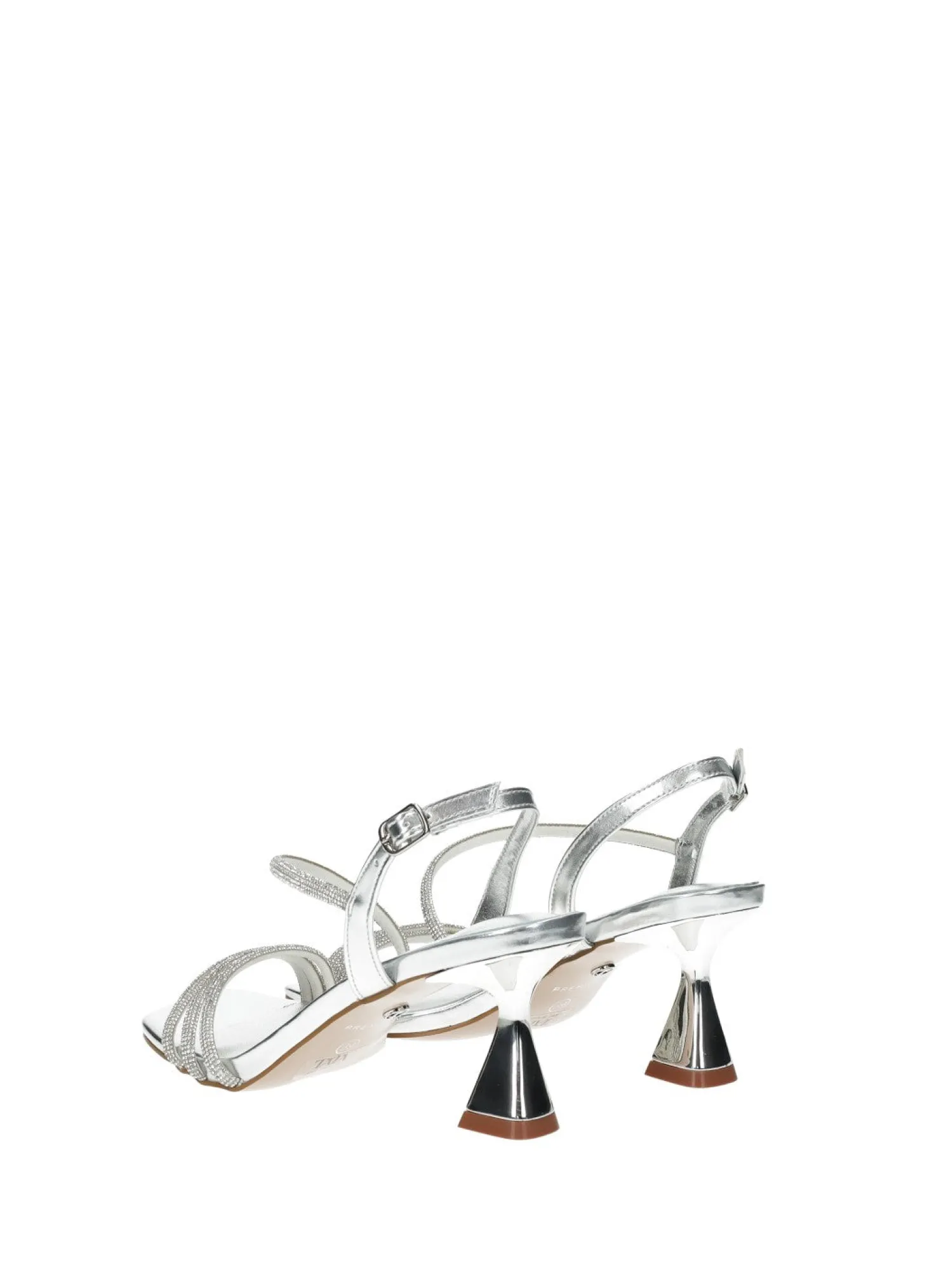 Sandali con listini strass