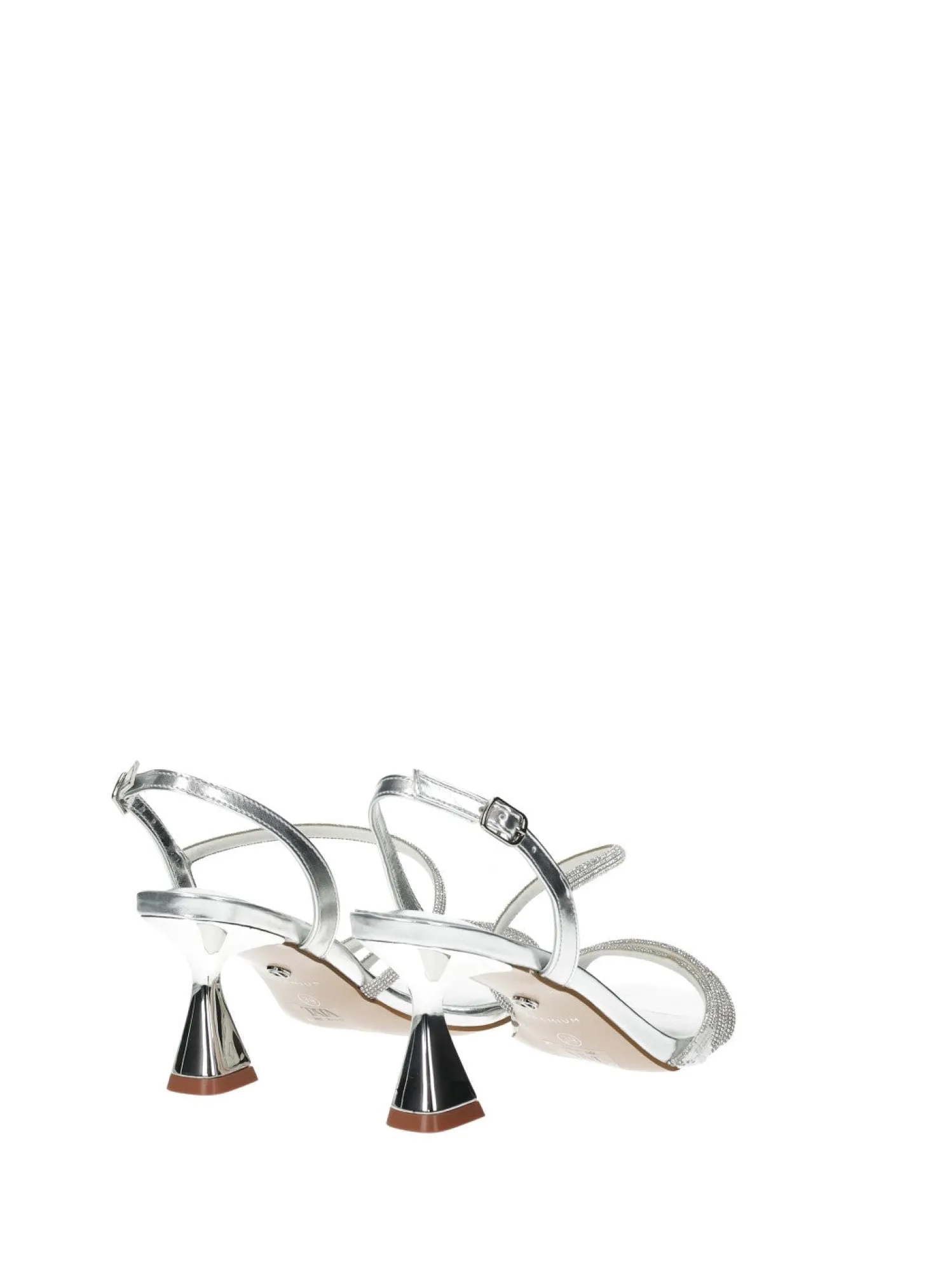 Sandali con listini strass