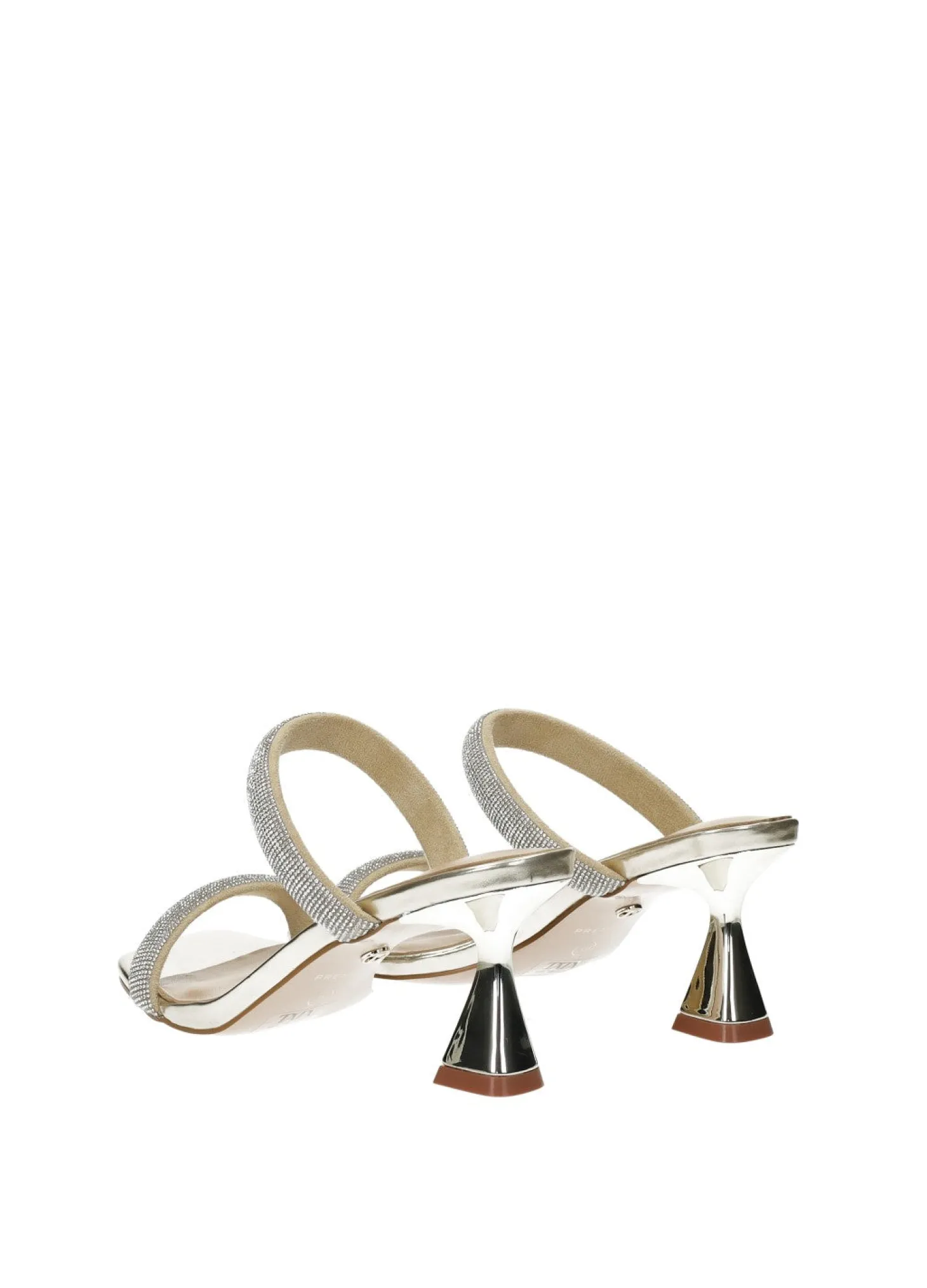 Sandali con listini strass