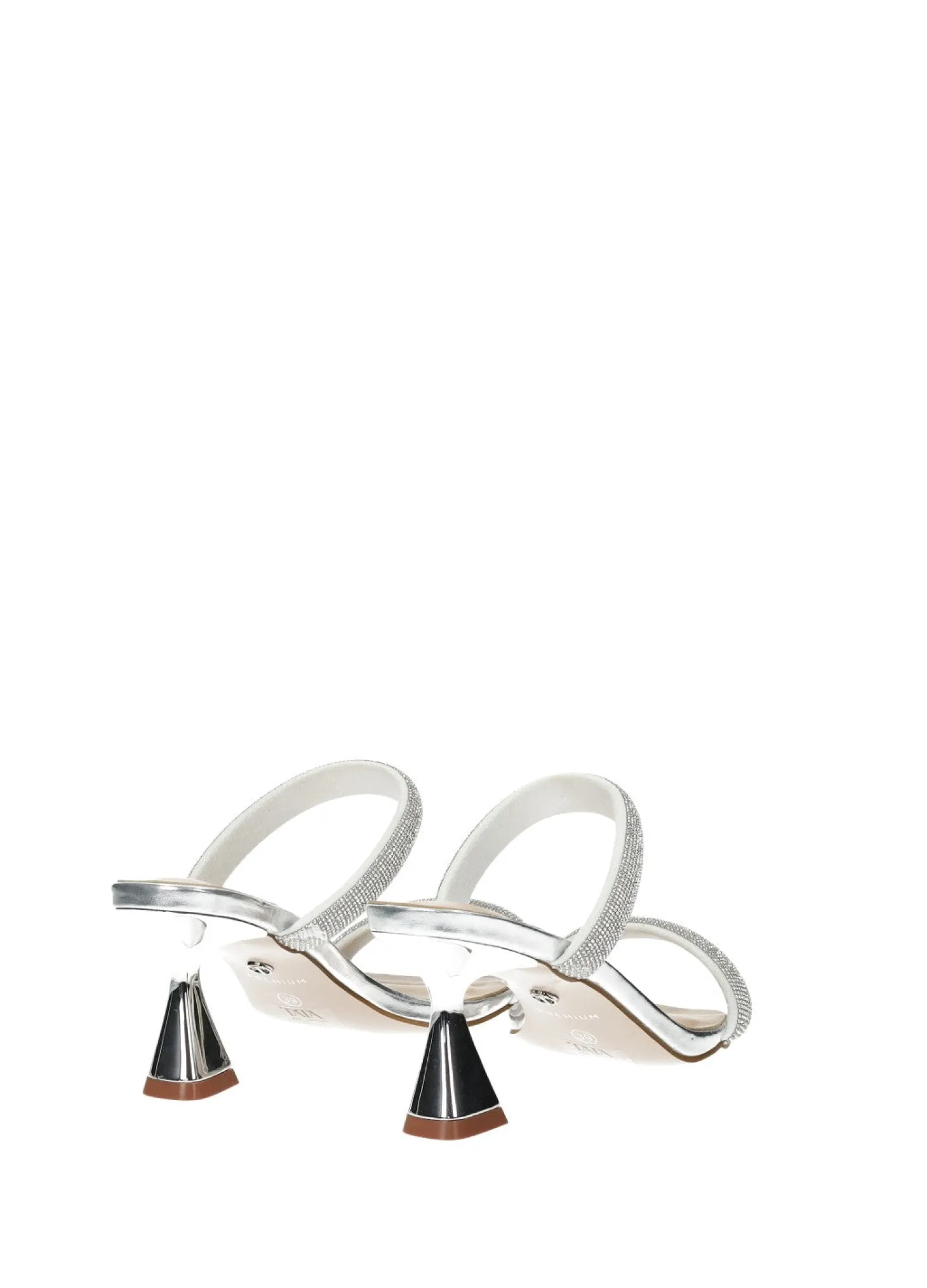 Sandali con listini strass