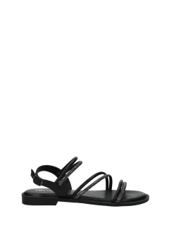 Sandali con listini strass