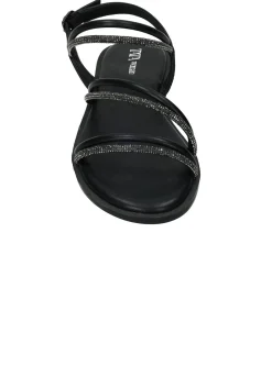 Sandali con listini strass