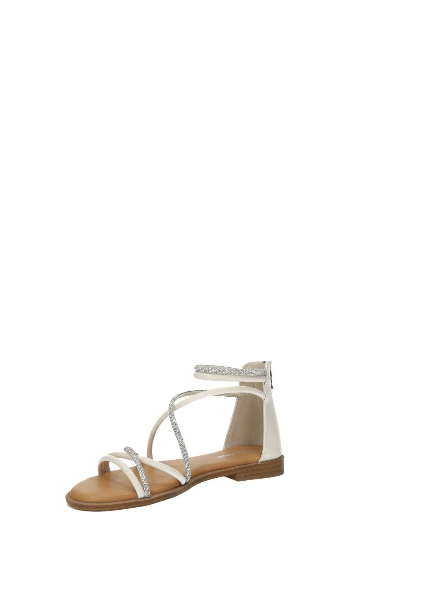 Sandali con listini strass