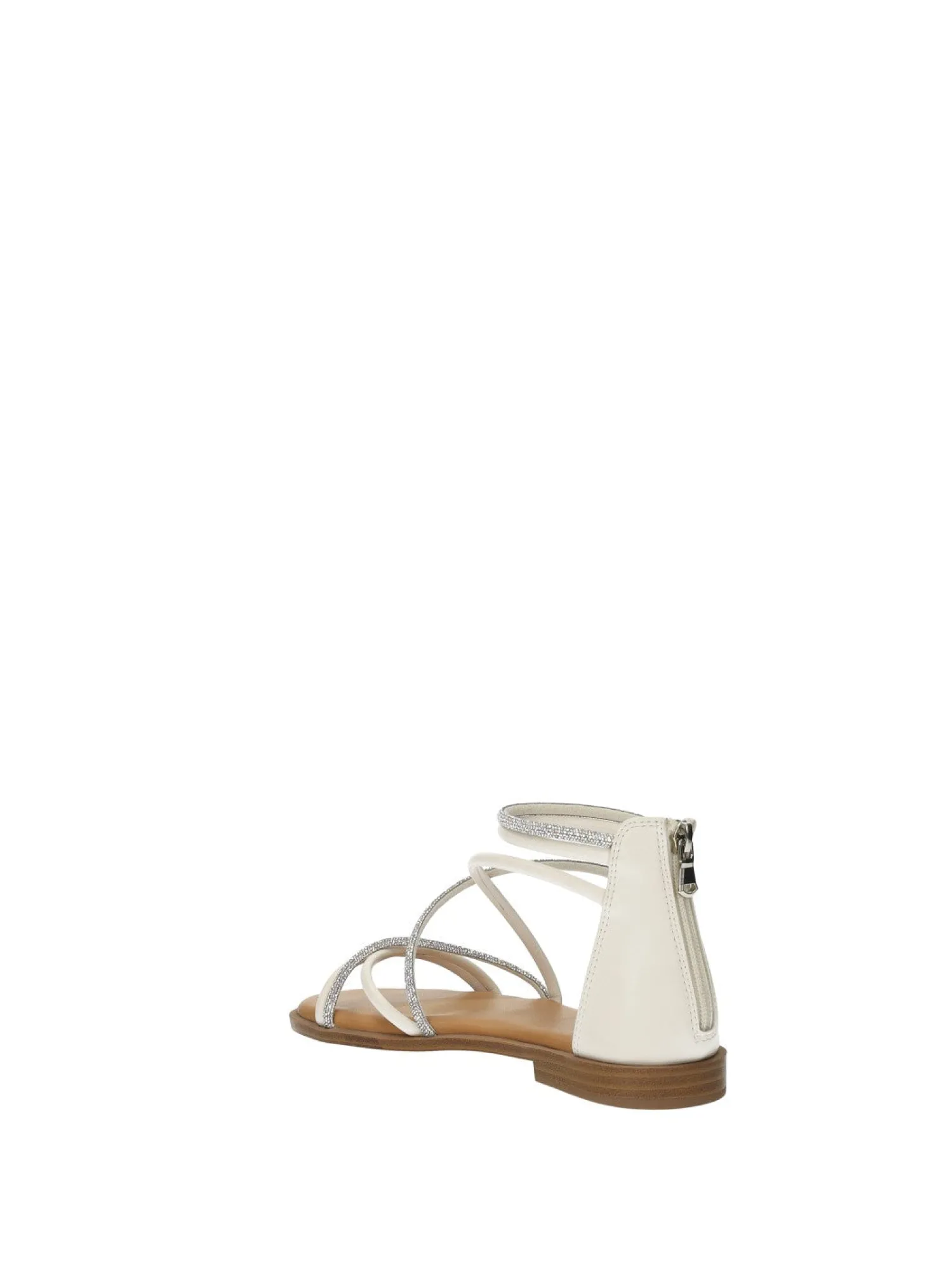 Sandali con listini strass