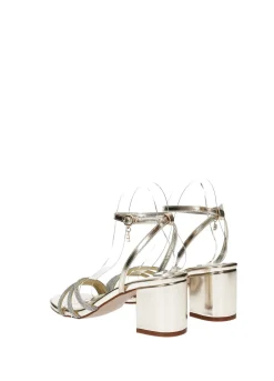 Sandali con listini strass