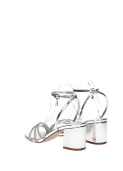 Sandali con listini strass