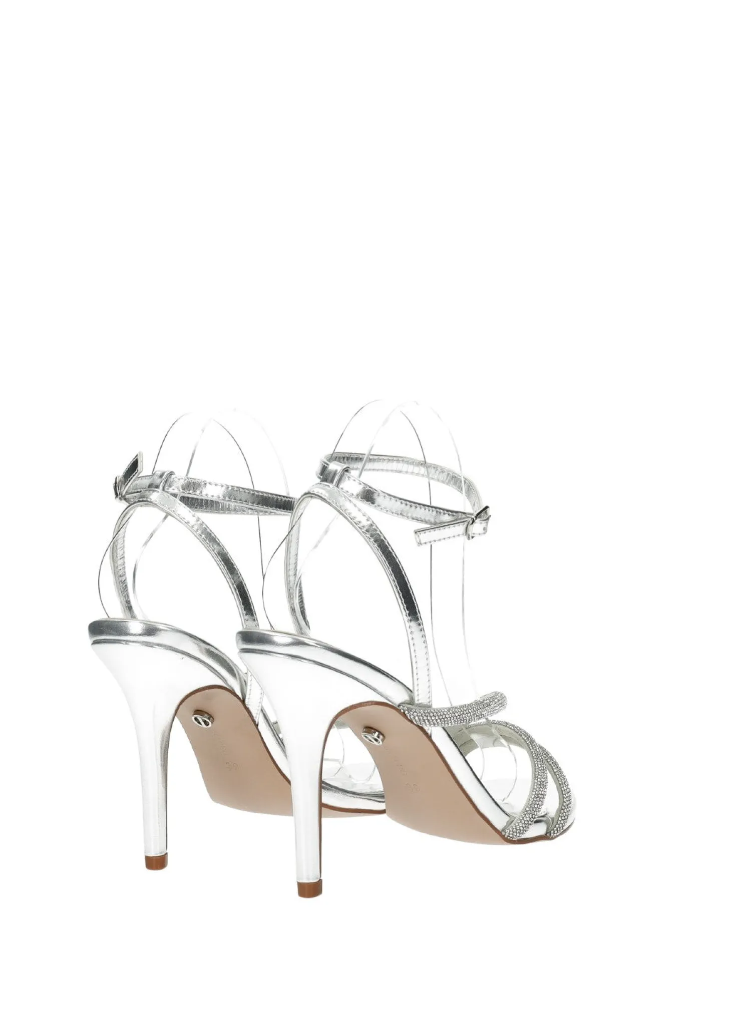 Sandali con listini strass