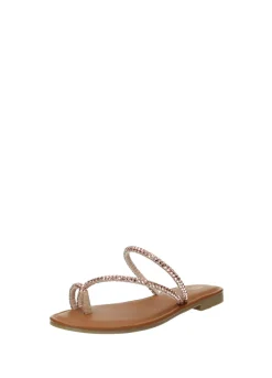 Sandali con listini strass