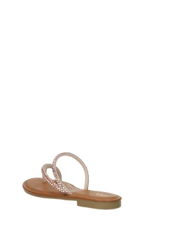 Sandali con listini strass