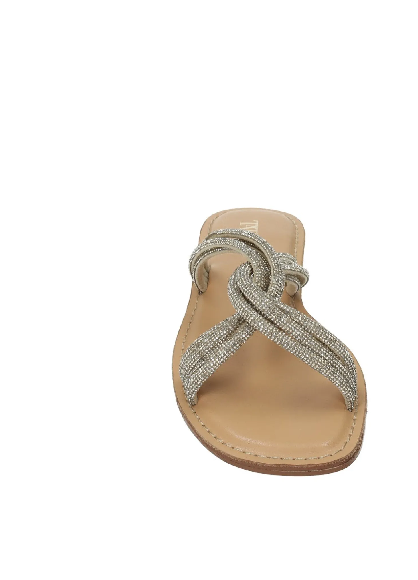 Sandali con listini strass