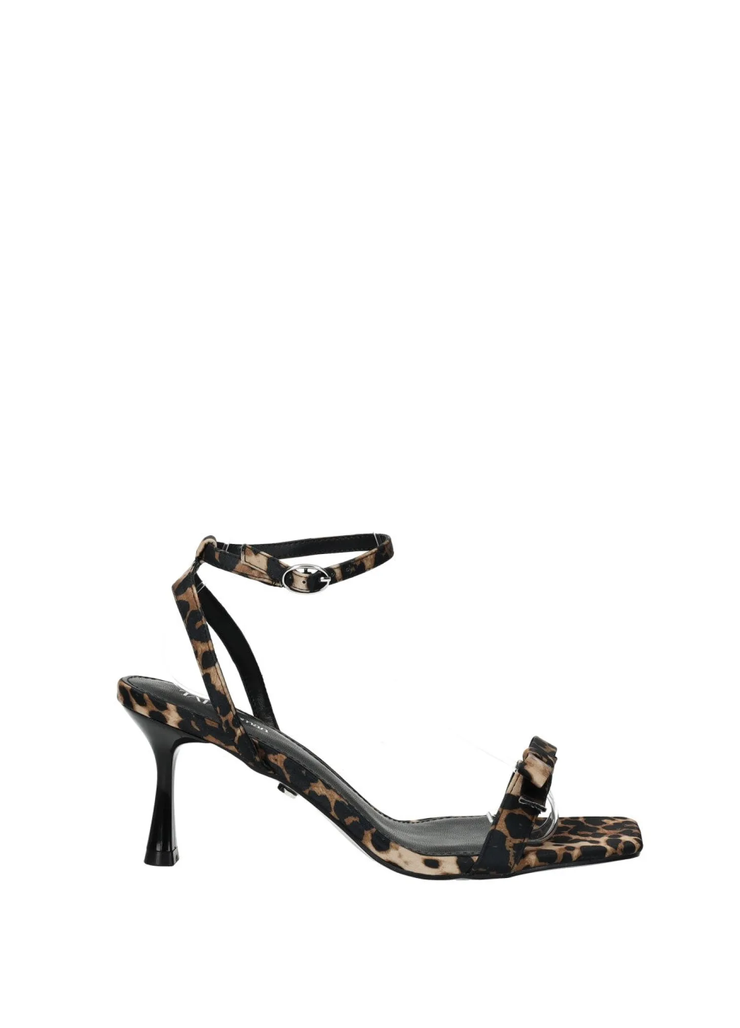 Sandali con stampa animalier