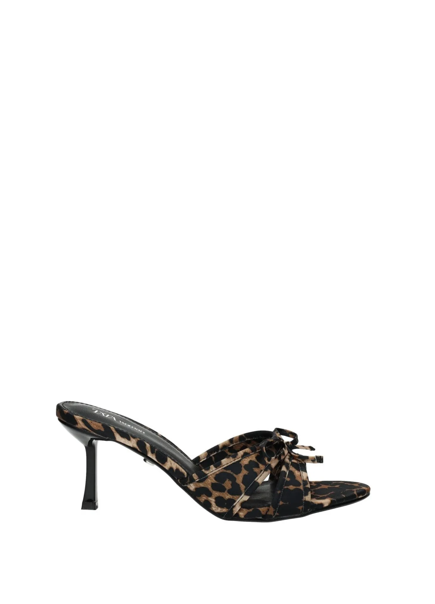 Sandali con stampa animalier