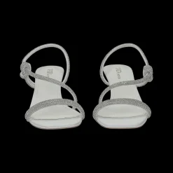 Sandali con strass.Tacco alto 6cm