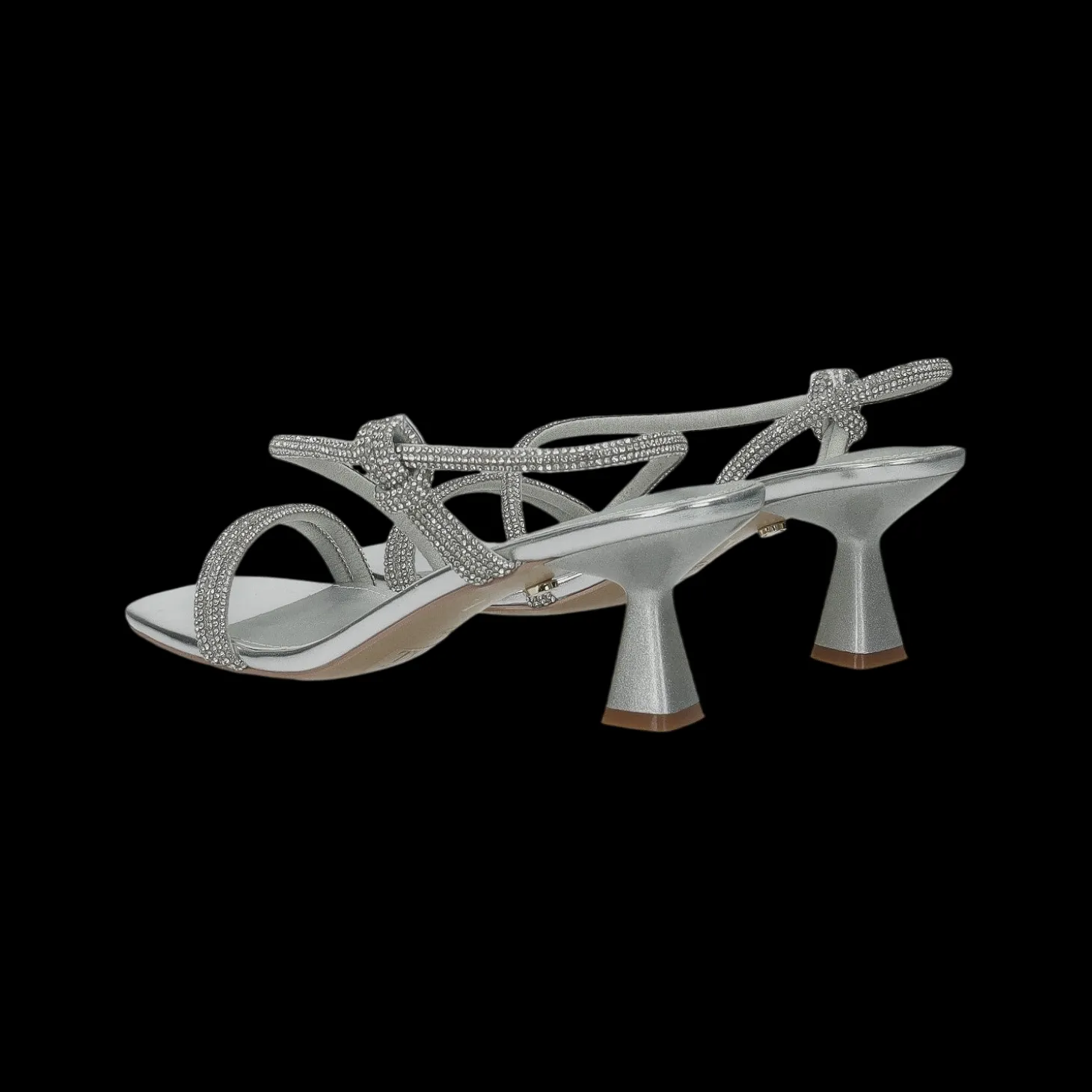 Sandali con strass.Tacco alto 6cm