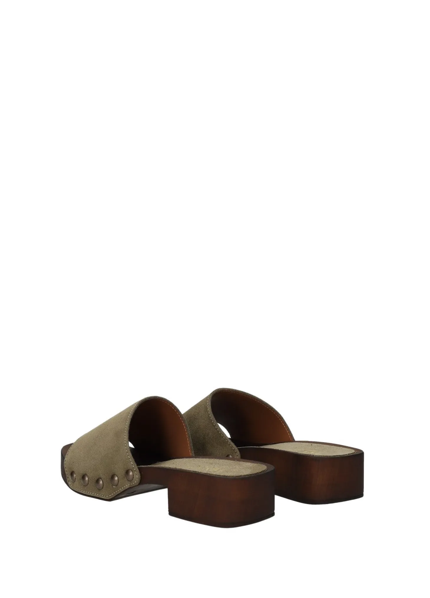 Sandali con tacco basso