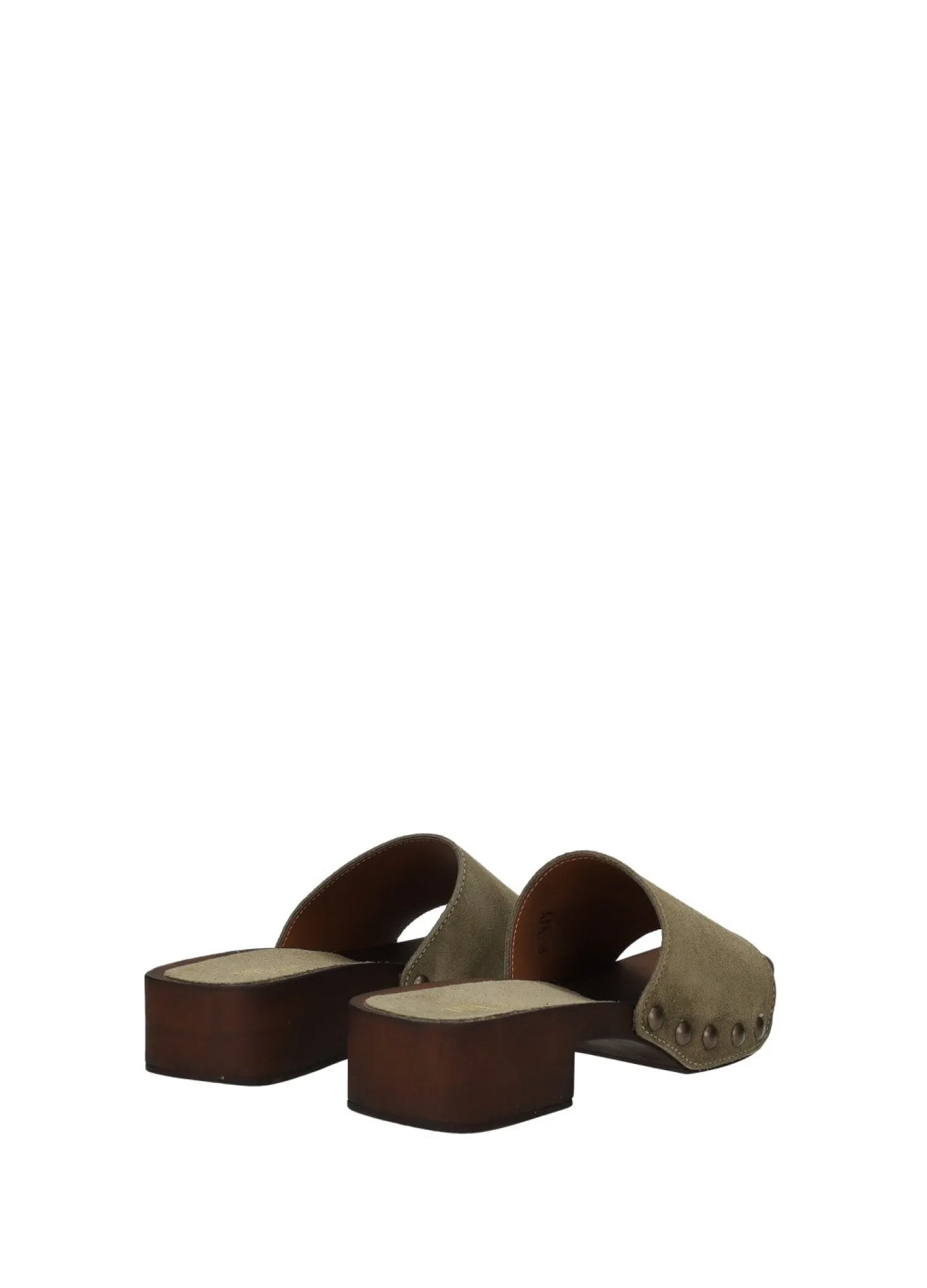 Sandali con tacco basso