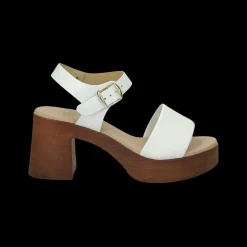 Sandali con tacco chunky. Made in Italy.Tacco alto 8cm