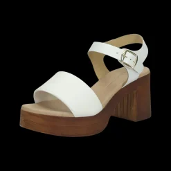 Sandali con tacco chunky. Made in Italy.Tacco alto 8cm