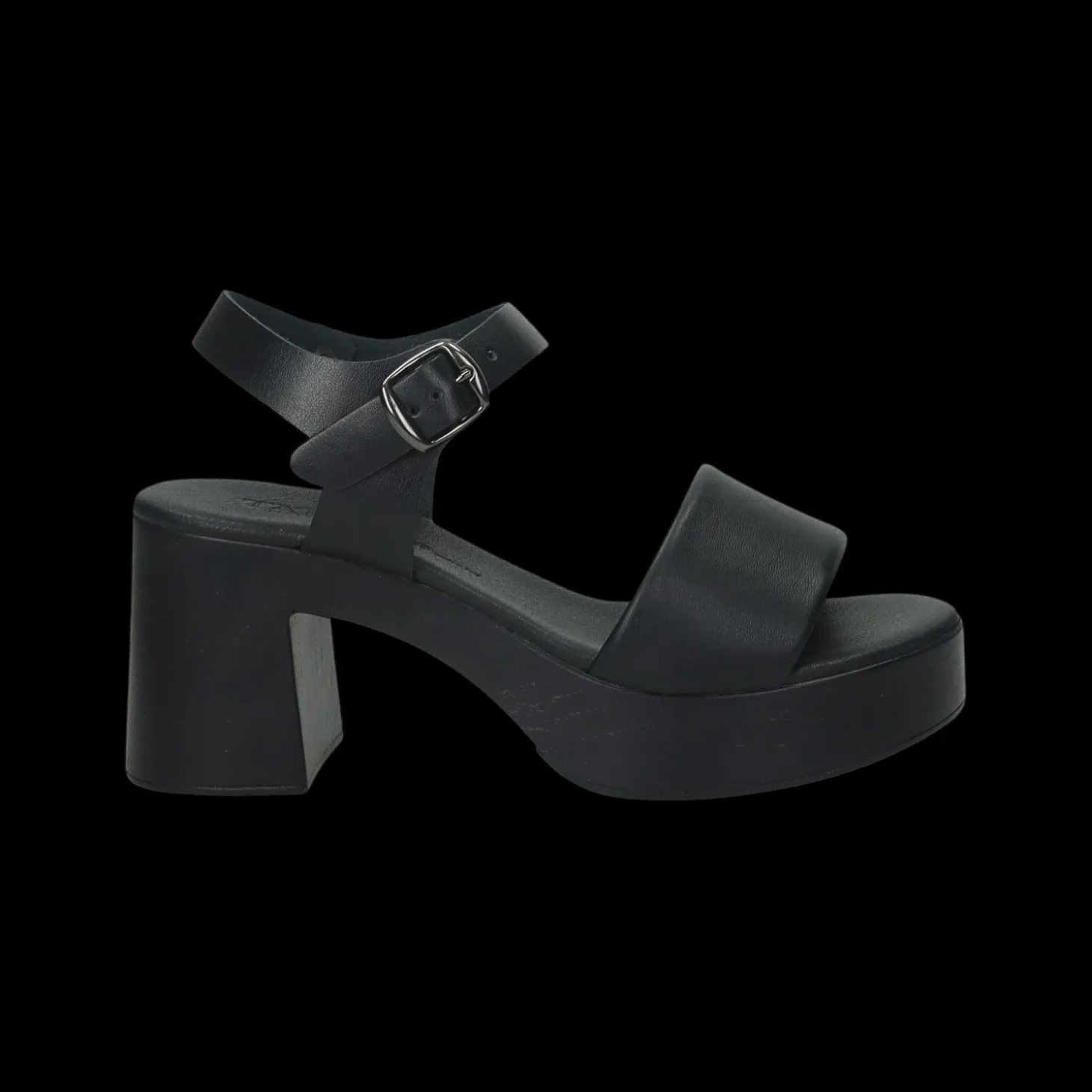 Sandali con tacco chunky. Made in Italy.Tacco alto 8cm