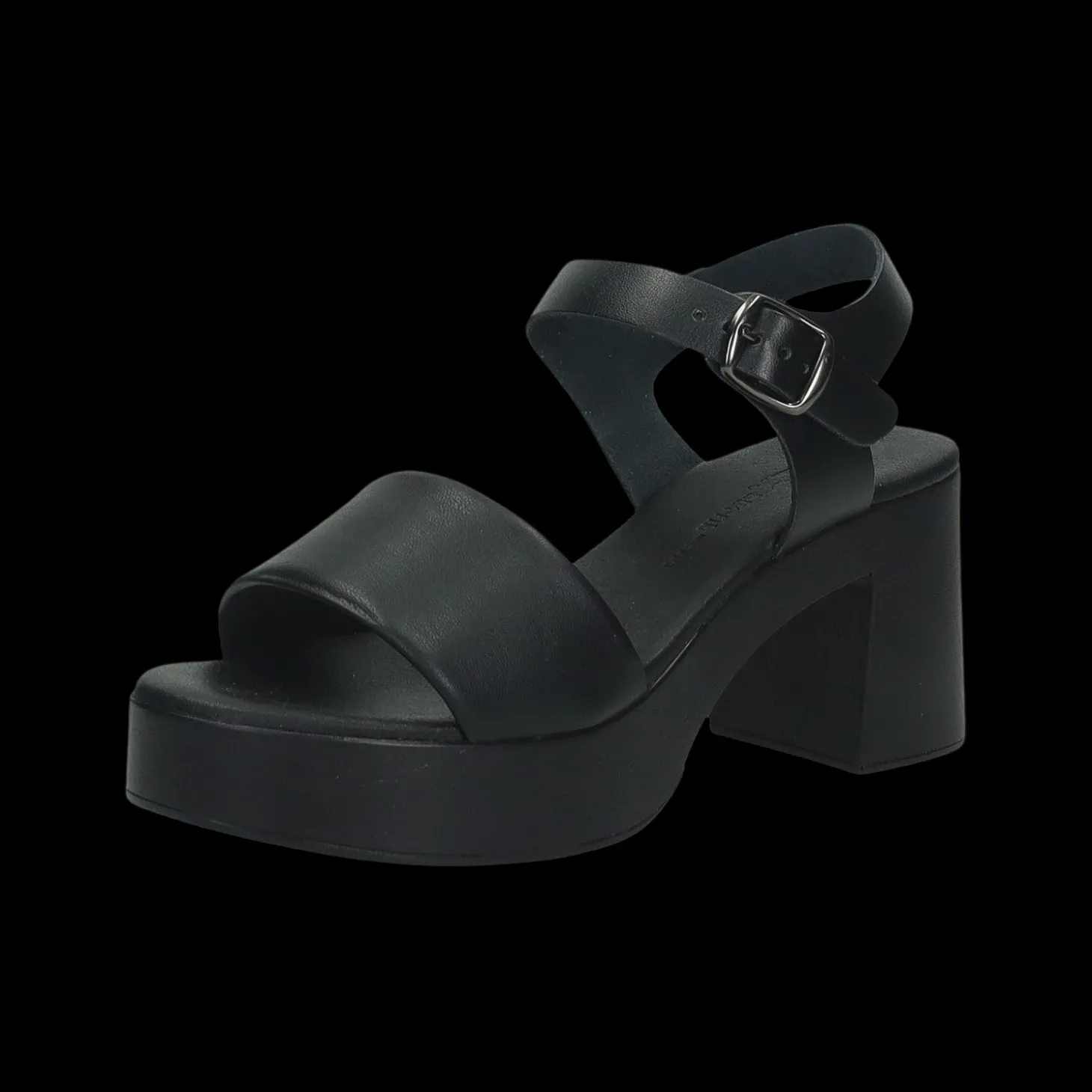 Sandali con tacco chunky. Made in Italy.Tacco alto 8cm