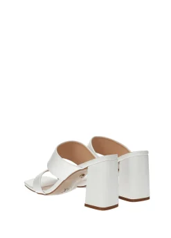 Sandali con tacco largo