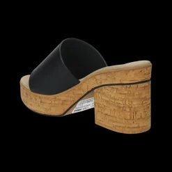 Sandali con zeppa.Tacco alto 10cm . Made in Italy