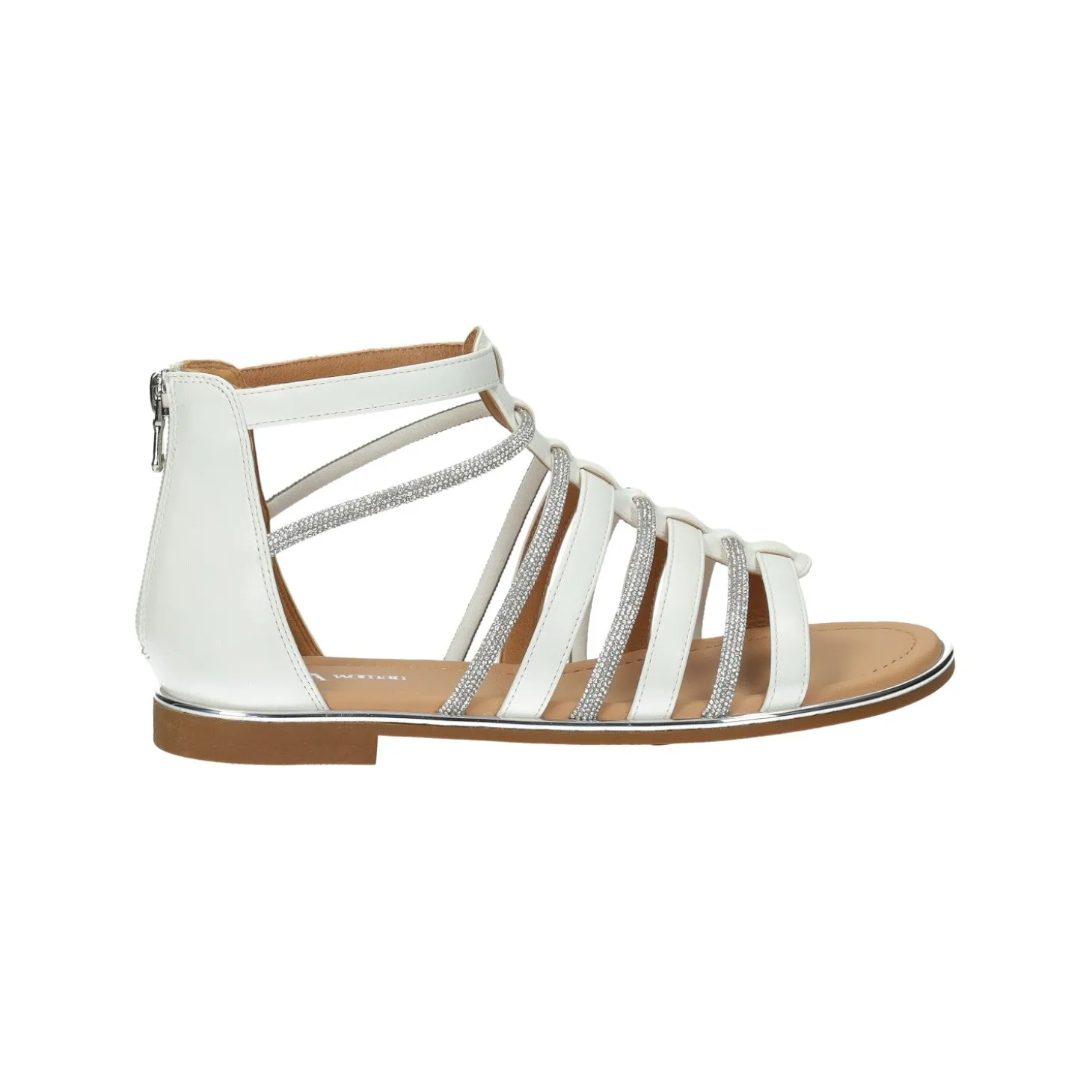 Sandali flat a fasce